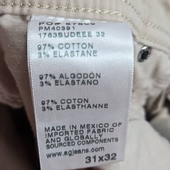 Adriano Goldschmied AG Jeans the Tellis 31x32 Modern Slim - Picture 9 of 11